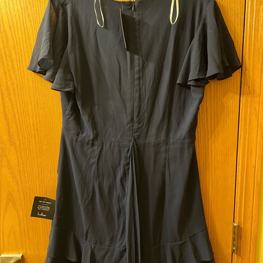 NWT Lulus Ruffle Tiered Mini Dress - Picture 4 of 8